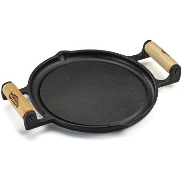 Imagem de Bifeteira Fogo Forte Alça de Madeira 22x2cm