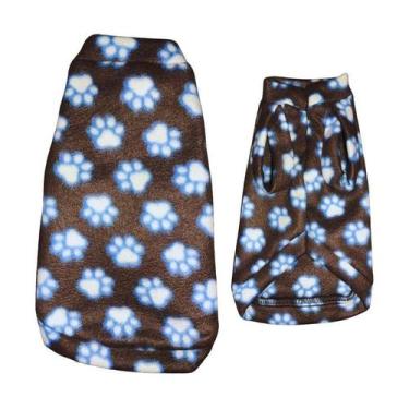Imagem de Roupa De Frio Para Cachorro - Marrom Patas Pp - Nicapet