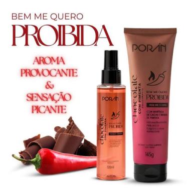Imagem de Kit Massagem Proibida Óleo Corporal + Creme Hidratante Chocolate com P