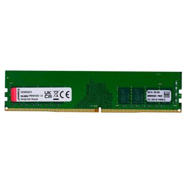 Imagem de Memória Kingston 16GB DDR4, 3200MHz, PC4-25600, 288-pin, 1.2V, CL22, UDIMM - KVR32N22S8/16