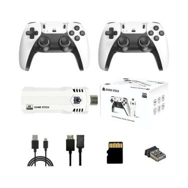 Imagem de Console De Jogos Sem Fio Para Crianças, TV Stick 4K 3D HD Retro Com 30