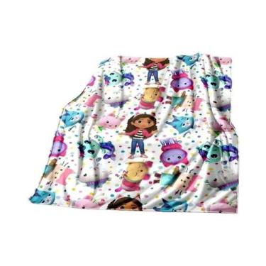 Imagem de Cobertor De Desenho Animado Fofo E Macio Para Casa, Quarto, Cama, Sofá