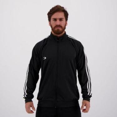 Imagem de Jaqueta Placar Helance Kyalami Preta e Branca-Masculino