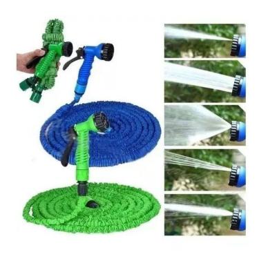 Imagem de Mangueira Magica Expansivel 30 Metros Magic Azul Ou Verde