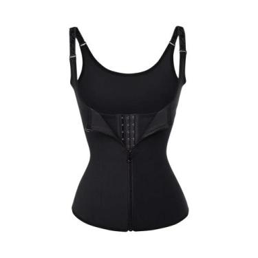 Imagem de Colete Modelador De Cintura Para Emagrecimento, Corset Sauna De Compre