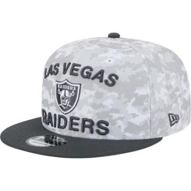 Imagem de Boné New Era 9Fifty Las Vegas Raiders NFL Salute To Service 202425 Masculino-Masculino