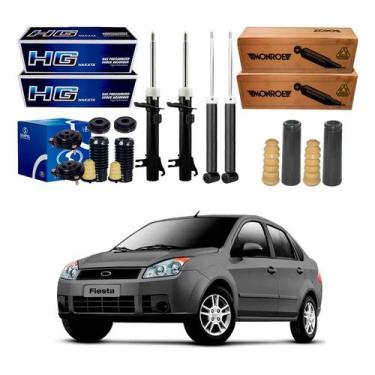 Imagem de Amortecedor Dianteiro Traseiro Fiesta Sedan 1.0 2007 A 2009 - Nakata