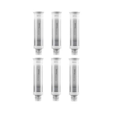 Imagem de Kit 6 Refil De Água Acqua Pure para Purificador Electrolux PE10, PE12A
