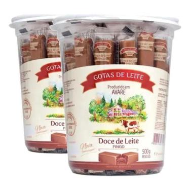 Imagem de Doce de Leite Pingo de Leite Avaré Original 500g Kit 2 unidades