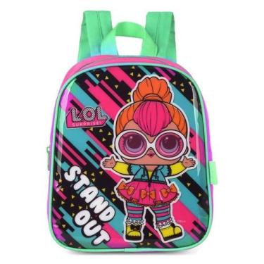 Imagem de Mochila escolar infantil LOL Luxcel, Verde