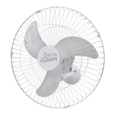 Imagem de Ventilador De Parede Venti-Delta Premium 60cm Branco / Cromado Bivolt,
