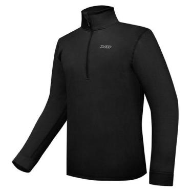 Imagem de Camiseta Climate 3 X11 Preta Segunda Pele Térmica Motoqueiro Ciclista 
