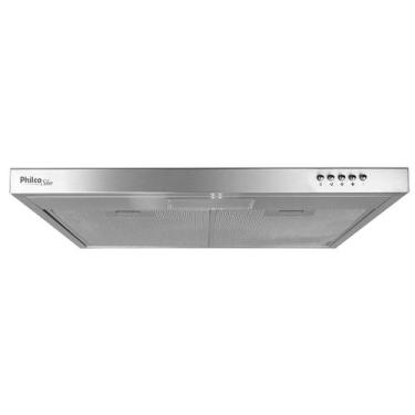 Imagem de Depurador e exaustor philco slim 60 cm 3 velocidades pdr60i inox 127v,
