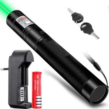 Imagem de Apontador Laser Verde  Compacto, Potente e Portátil - Caneta Laser, Bi