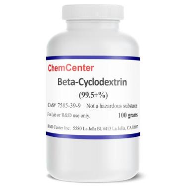 Imagem de Beta-Ciclodextrina ChemCenter 100 g Pó de Alta Pureza