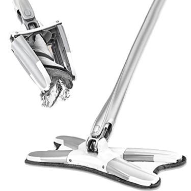 Imagem de Rodo Mop Twist Esfregão Giratório Lava E Seca Com Extrusão