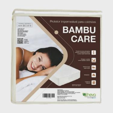 Imagem de Protetor Impermeável para Colchão, Bambu Care, Theva, Casal 138 x 188 cm