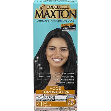 Imagem de Embelleze Tinta De Cabelo Maxton Preto Especial 2.1 Comunicativa