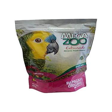 Imagem de Ração Extrusada Megazoo para Papagaio Mini 600g