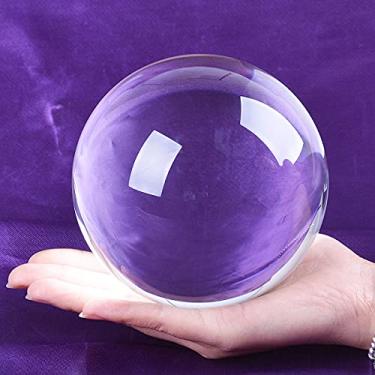 Imagem de DSJUGGLING Bola de malabarismo de contato de acrílico transparente 120 mm - 4,72" em cor transparente para isolamentos e rolos de corpo