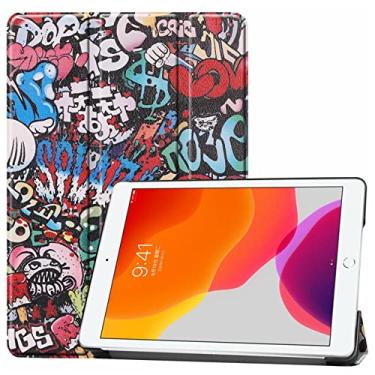 Imagem de iPad 9 10,2 polegadas Slim Stand Smart Protector com iPad Pro 12,9 polegadas Pro 11 polegadas Pro 10,5 polegadas iPad 9,7 polegadas iPad 2 3 4 iPad Mini 1 2 3 4 5 6 Capa protetora de couro (iPad Mini 4/5, Pintura 3)