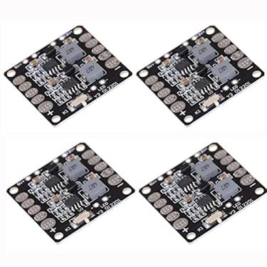 Imagem de MOOKEENONE 2-6S PDB Board + LED Switch for 250 Mini Racing Quadcopters 5V/12V