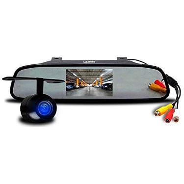 Imagem de Câmera de Ré Automotiva Quanta QTCRD500 com Tela 4.3" -Preto