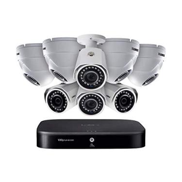 Imagem de Sistema de segurança Lorex LX1081-88BD MPX Com D241A82B 8Ch 1TB DVR w / 4 LBV2711 2MP Bala Câmeras e 4 LEV2712 2MP câmeras Dome