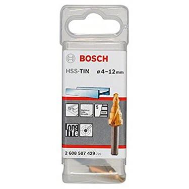 Imagem de Bosch Broca Escalonada para Metal HSS-TiN 4-12mm