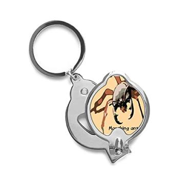 Imagem de Cortador de unhas de dedo moderno River Marching Ants Art Deco, cortador de aço inoxidável