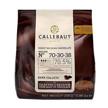 Imagem de Gotas de Chocolate Meio Amargo 70,5% Cacau 70-30-38 400g - Callebaut