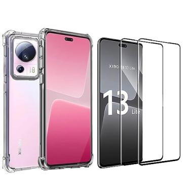 Imagem de Capa Case Capinha Anti Impacto + Película Premium Cerâmica 9D Compatível Com Xiaomi Mi 13 Lite - (Phone Palace)