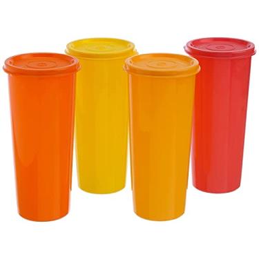 Imagem de Tupperware Copo de 473 ml com água tropical de 10 cm
