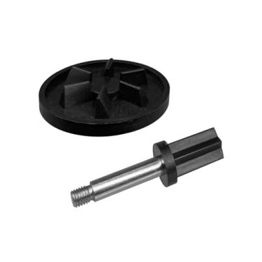 Imagem de Peças de reposição do liquidificador para Ninja BL610 BL710 Series 2,5 g (9 xícaras), jarra de base inferior do jarro, conjunto de embreagem e pino de acionamento