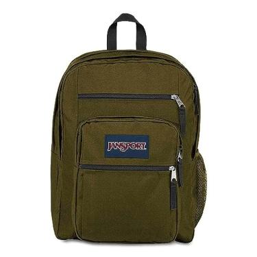 Imagem de Mochila JanSport Big Student Army Green Tamanho 34L