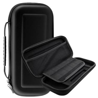 Imagem de Case Genérico Bolsa Estojo Compatível para Nintendo Switch V1 V2 OLED Preto