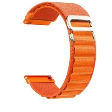 Imagem de Pulseira de nylon compatível com Samsung Galaxy Watch 6 5 Pro 4 3/Watch 4 6 Classic/Active/Gear S2 S3 Frontier, pulseira esportiva de 20 mm e 22 mm para Galaxy Watch de 47 mm, 43 mm, 45 mm, 40 mm, 44 mm, 42 mm, 46 mm e 41 mm