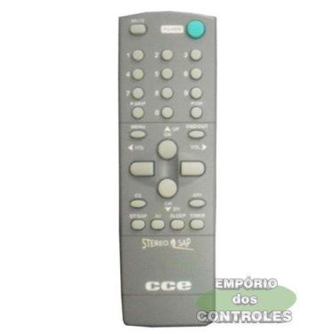 Imagem de Controle Remoto  Tv Cce Rc-32 Hps2002 Stereo Sap Original Tv De Tubo