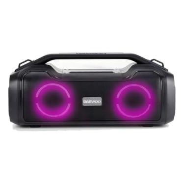 Imagem de Caixa de Som Portátil Power Boombox 200, Modelo DW541, Bluetooth Versão 5.0, Cor Preta, Daewoo.