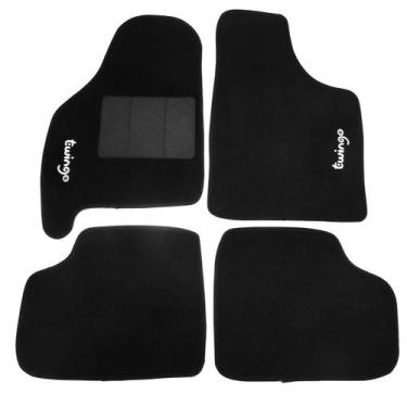 Imagem de Jogo de Tapete Automotivo Twingo Carpete Base pinada - Tapecars