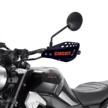 Imagem de Protetor De Mão Circuit - Vector - Haste De Nylon - Carbono Com Vermel