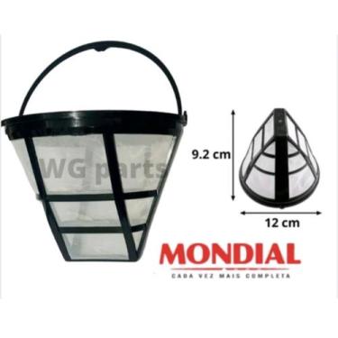 Imagem de Coador filtro permanente Cafeteira Mondial 32 xícaras - serva na cafet
