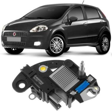Imagem de Regulador Voltagem Alternador Linea Punto Siena Strada 96 a 2021 Gauss