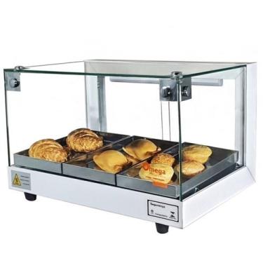 Imagem de B3 - Estufa Beta para salgados de 3 bandejas Branca - 127V - Omega