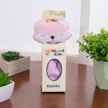 Imagem de Naninha Paninho de Boca  para Bebe Raposa - Pandora Baby Enxovais, Ros