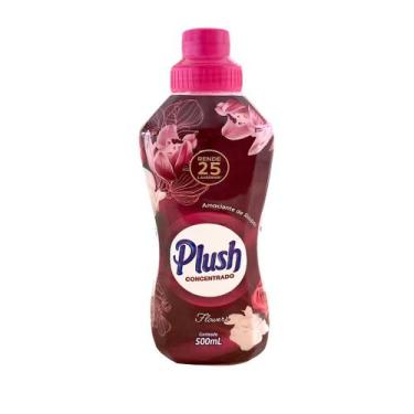 Imagem de Amaciante de Roupas Concentrado Flowers 500ml Plush, Amaciante de Roup