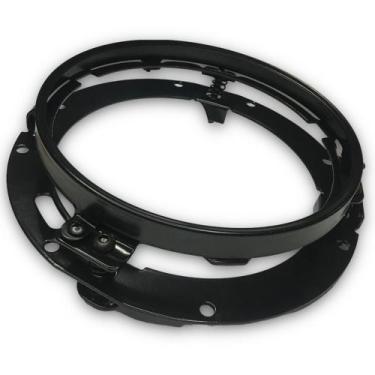 Imagem de Suporte para Farol Universal 7 Polegadas de Metal LED Milha Angel Eyes