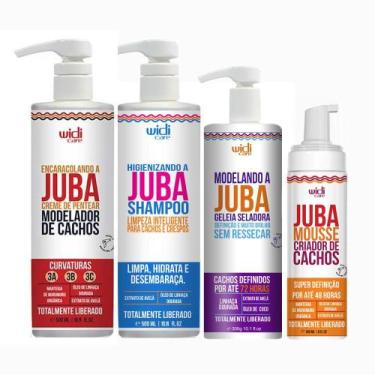 Imagem de Kit Widi Juba Modelando, Higienizando, Encaracolando Mousse - Widi Car