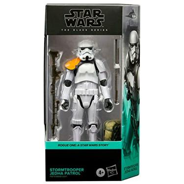 Imagem de Star Wars Black Series 6 Inch Action Figure, Jedah Patrol, Stormtrooper Star Wars 2022 The Black Series 6 inch Action Figure ROGUE ONE STORMTROOPER JEDHA PATROL Movie Spin-off Hasbro Trooper