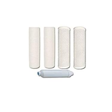 Imagem de Kit de substituição de pré-filtro e pós-filtro Purwater PW-RO4L RO – Conexão rápida de 1/4 CFS